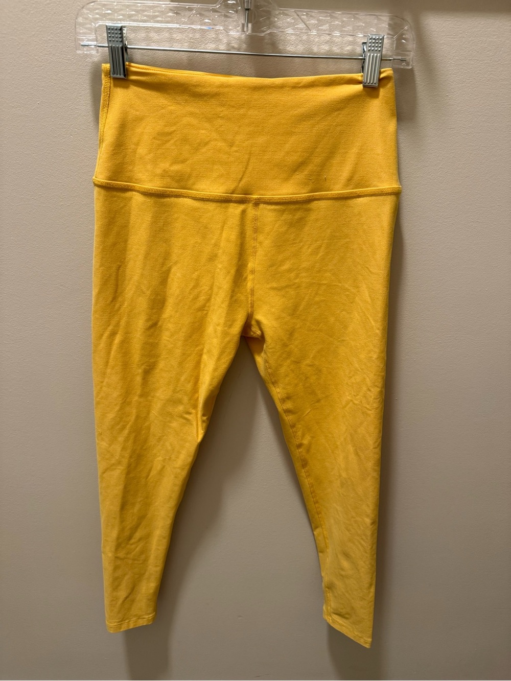 Beyond Yoga Kids Bright Yellow High-Waist Leggings